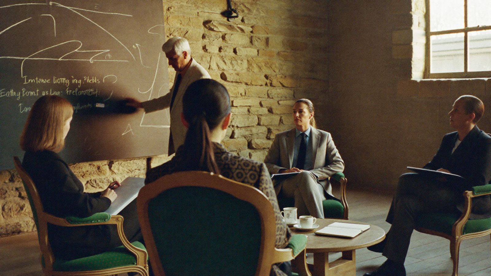 Sesión de reflexión y aprendizaje directivo bajo las encinas de la dehesa